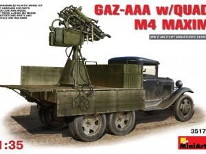 MiniArt 35177 - GAZ-AAA w/QUAD M4 MAXIM - 1:35