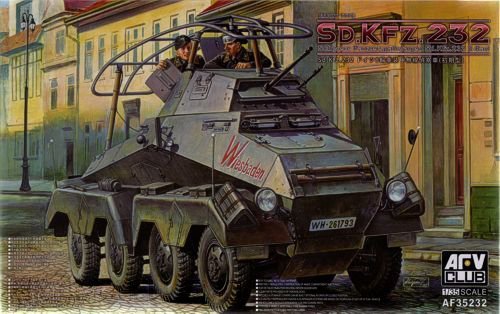 AFV Club 35232 - SCHWERE PANZERSPAHWAGEN SD.KFZ.232 - 1:35