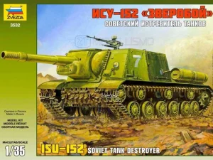 Zvezda 3532 - ISU-152 Soviet Tank Destroyer - 1:35