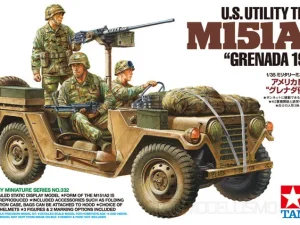 Tamiya 35332 - US UTILITY TRUCK M151A2 Grenada 1983 - 1:35