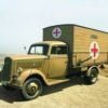 ICM 35402 - Typ 2,5-32 with Shelter, WWII German Ambulance Truck - 1:35