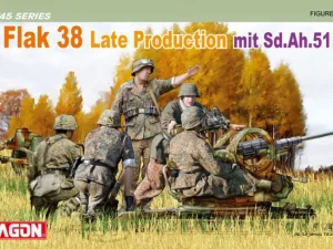 Dragon 6546 - 2cm FlaK 38 Late Production - 1:35