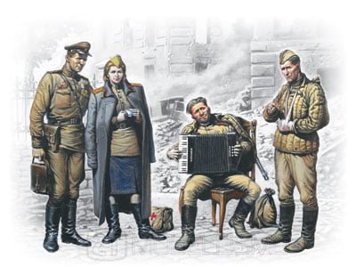 ICM 35541 - WWI US Infantry Weapon and Equipment - 1:35