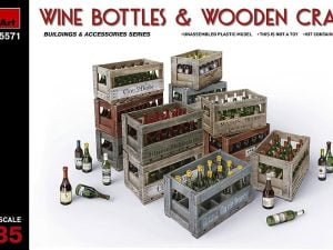 MiniArt 35571 - Wine bottles and wooden crates - 1:35