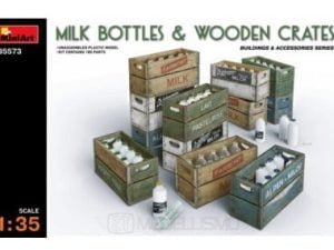MiniArt 35573 - Milk bottles and wooden crates - 1:35