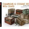 MiniArt 35575 - Champagne & Cognac bottles with crates - 1:35
