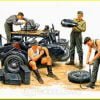MasterBox 3560 - German motorcycle repair crew - 1:35
