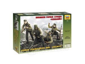 Zvezda 3599 - German Gebirgsjaeger WWII Edelweiss - 1:35