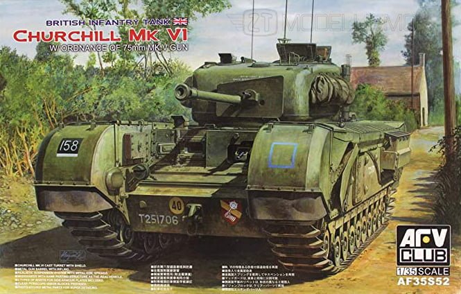 AFV Club 35S52 - Churchill MK.VI - 1:35