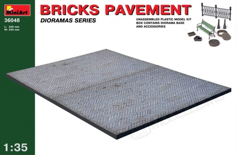 MiniArt 36048 - Bricks pavement - 1:35
