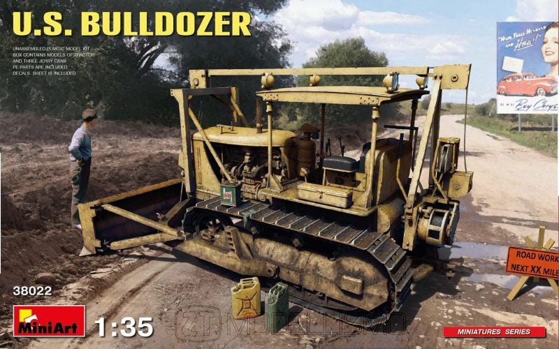 MiniArt 38022 - U.S. BULLDOZER - 1:35
