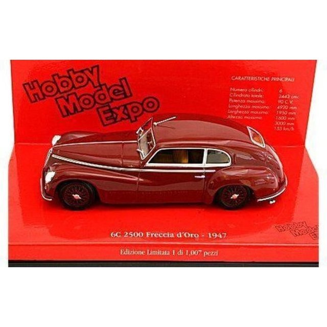 Minichamps 403 120484 - Alfa Romeo 6C 2500 Freccia d'Oro 1947 - 1:43