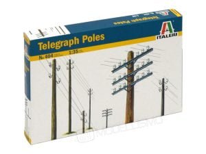 Italeri 404 - Telegraph poles - 1:35