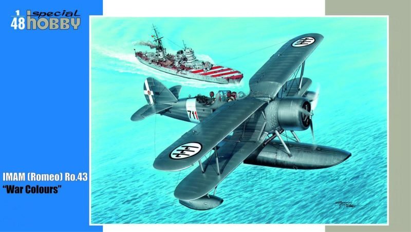 Special Hobby SH48169 - IMAM (Romeo) Ro.43 "War Colours" - 1:48