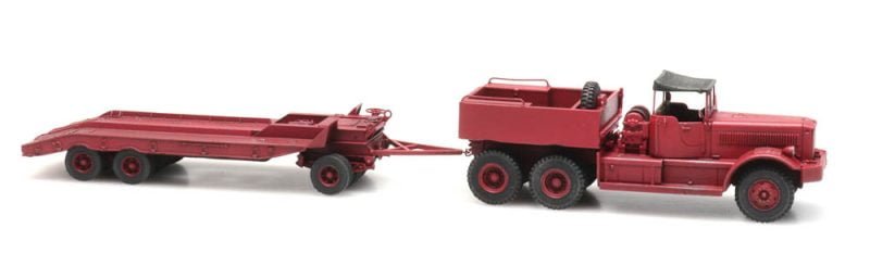 Artitec 387.430 - Camion civile Diamond T con rimorchio - H0