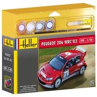 Heller - Peugeot 206 WRC'03 - 1:43