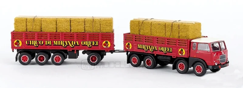 Brekina 58415 - Fiat 690 Millepiedi, "Circo Orfei" - H0