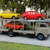 2TBK58478-127AGR - set FIAT 642 + 3 FIAT 127 arancio, giallo e rosso - H0
