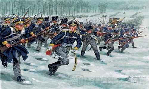 Italeri 6067 - Prussian Infantry, Guerre napoleoniche - 1:72