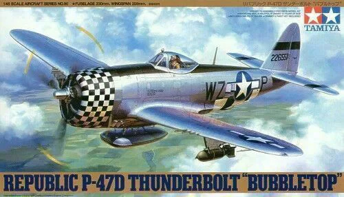 Tamiya 61090 - P-47D Thunderbolt “Bubbletop” - 1:48
