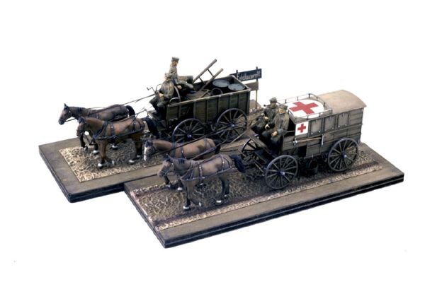 Italeri 6437 - German Horse Drawn Convoy - 1:35