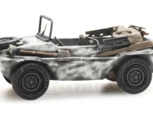 Artitec 6870076 - VW Typ166 "Schwimmwagen" K2s ANFIBIO winter “WM WWII” - H0