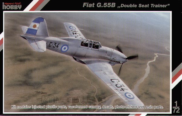 Special Hobby SH72104 - Fiat G.55B Double Seat Trainer - 1:72