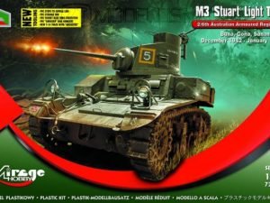 Mirage Hobby 726069 - M3 "Stuart" Light Tank - 1:72
