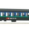 Roco 74566 - Carrozza passeggeri di 2a classe per treno espresso, FFS - H0
