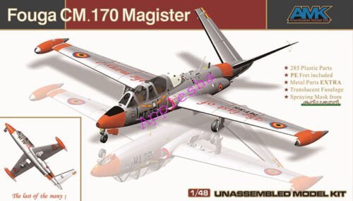 AMK 88004 - Fouga CM. 170 Magister - 1:48