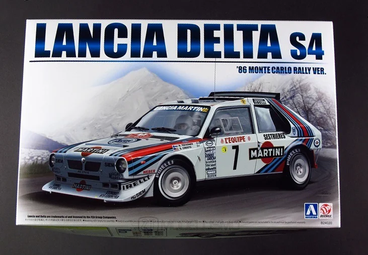 Aoshima Beemax 24020 - Lancia Delta S4 - 1:24