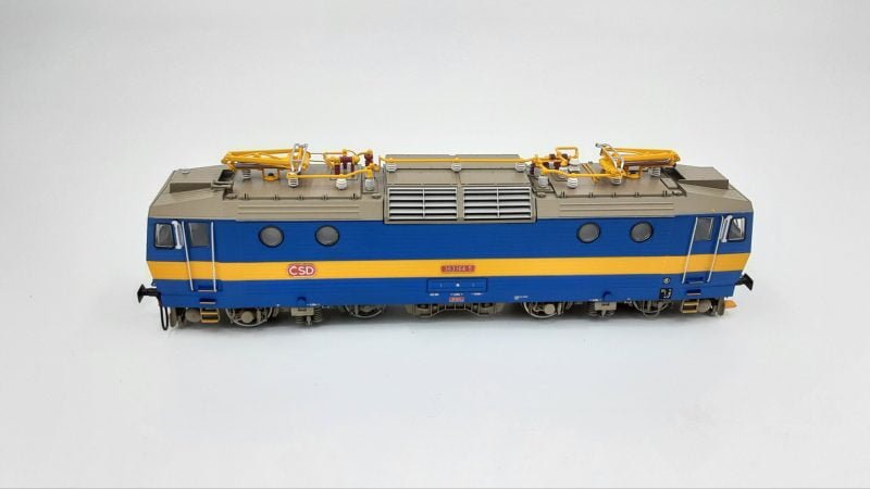 ACME 90176 - ČSD locomotiva elettrica 363 164-5 delle Ferrovie Cecoslovacche in livrea blu e gialla - H0