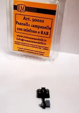 Romana Modelli 50010 – Pannello campanelle con telefono e RAR- H0