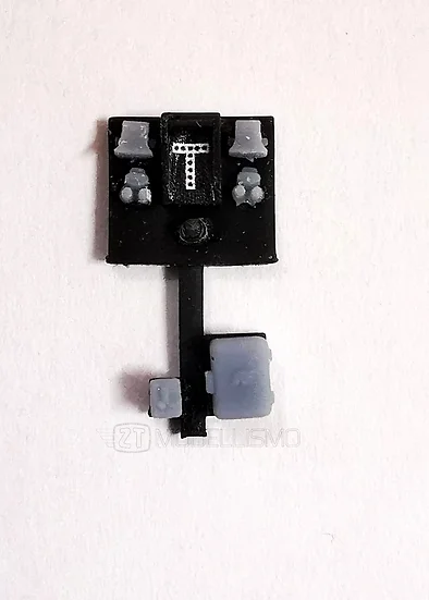 Romana Modelli 50010 – Pannello campanelle con telefono e RAR- H0