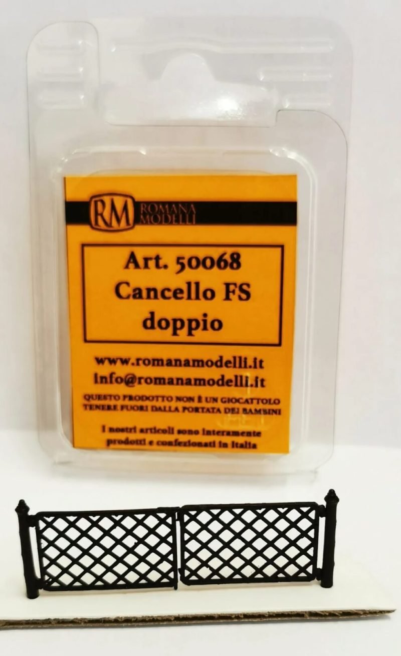 Romana Modelli 50068 - Cancello FS doppio - H0