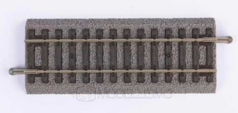 Piko 55404 - Binario drittocon massicciata 107 mm - H0