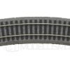 Piko 55412 - Binario curvo R2, r = 421,88 mm/30°, con massicciata - H0