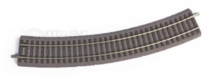 Piko 55413 - Binario curvo R3 con massicciata - H0