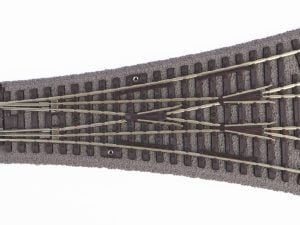 Piko 55425 - Binario A-Gleis con massicciata, Scambio triplo W3 15° & 15°/R9 - H0