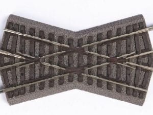 Piko 55441 - Binario A-Gleis con massicciata, Incrocio K30 30°/119 mm - H0