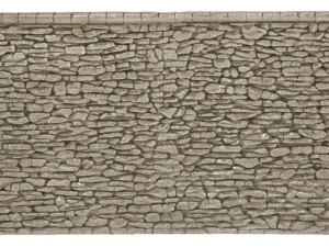 Noch 58065 - Muro di contenimento pietre irregolari - misure cm 66 x 12,5 - H0