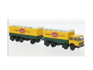 Brekina 58542- Fiat 691 Millepiedi "Galbani" - H0