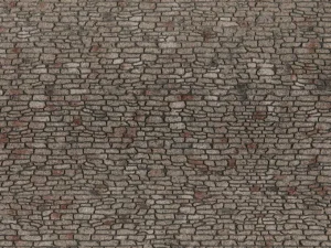 Noch 60371 - Foglio di lamina flessibile realistica 3D: Muro di pietre - H0