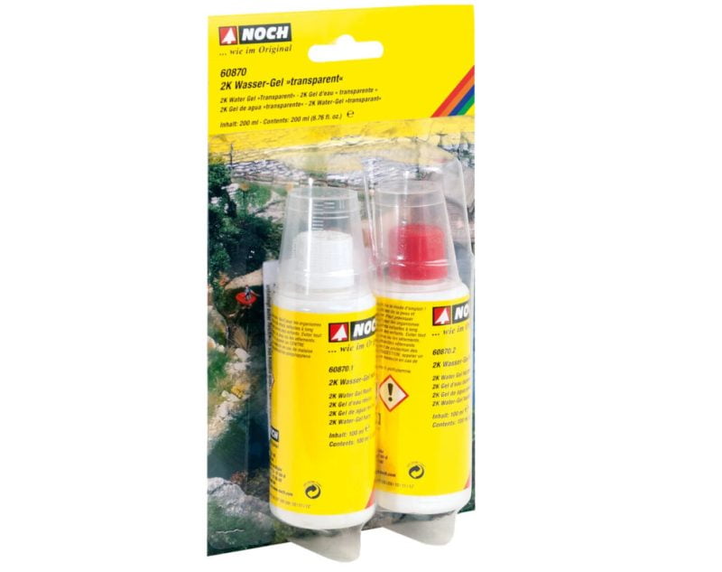 Noch 60870 - Gel trasparente per la formazione di acqua (bicomponente ml. 200) - H0