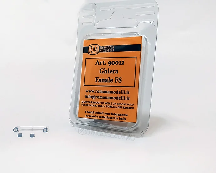 Romana Modelli 90012 – Ghiere fanali FS - H0