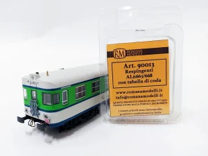 Romana Modelli 90013 – Respingenti per Aln663/668 con tabella di coda - H0