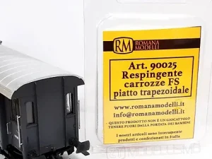 Romana Modelli 90025 - Respingenti Carrozze FS piatto trapezoidale - H0