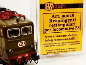Romana Modelli 90028 - Respingenti Rettangolari Locomotive FS - H0