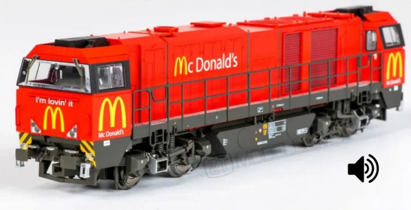 B-models 9901.03 - G2000 "Mc Donald's", DCC Sound - H0
