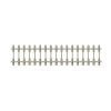 Peco SL-106F, Binario flessibile cod.75 con traversine biblocco in cemento, lunghezza 914mm - H0